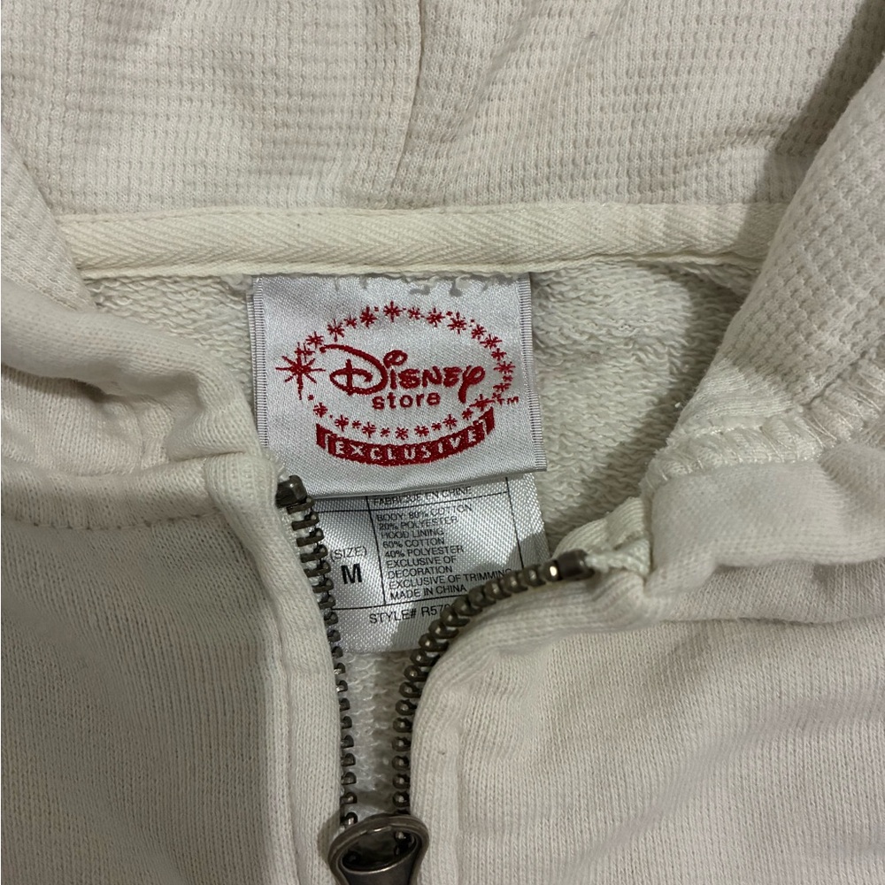 Disney Cream Hoodie with Mickey Mouse Design - Picture 3 of 6